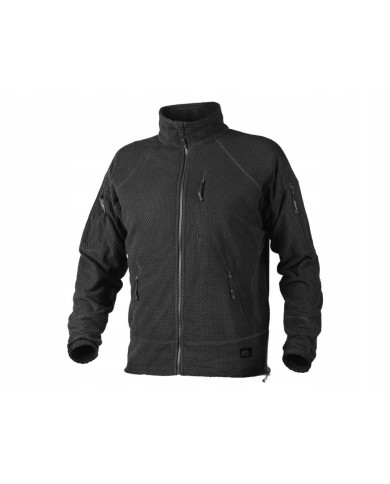 BLUZA HELIKON ALPHA TACTICAL GRID FLEECE CZARNA S/REGULAR BL-ALT-FG-01-B03