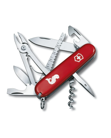 Scyzoryk Victorinox Angler, 91mm, czerwony