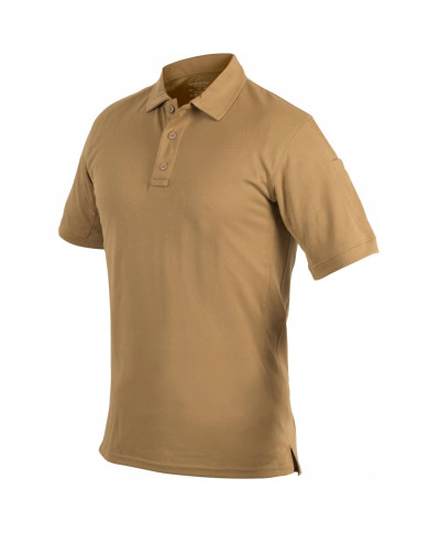 KOSZULKA  HELIKON UTL POLO SHIRT TOP COOL LITE - COYOTE