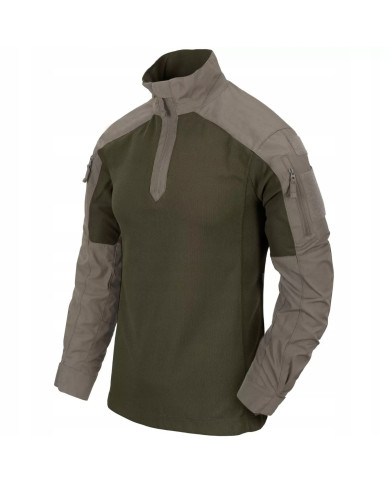 BLUZA HELIKON MCDU COMBAT SHIRT NYCO RIPSTOP RAL 7013/OLIVE GREEN A M/REGULAR