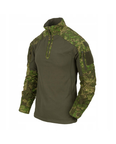 BLUZA HELIKON MCDU COMBAT SHIRT NYCO RIPSTOP PENCOTT WILDWOOD/OLIVE GREEN A XL/REGULAR  BL-MCD-NR-4502A-B06