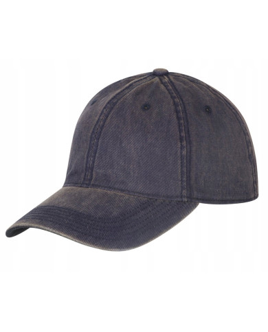 CZAPKA HELIKON SNAPBACK PLAIN - DIRTY WASHED COTTON - DIRTY WASHED NAVY ONE SIZE CZ-PSC-DW-0U