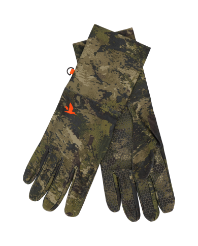 RĘKAWICZKI SEELAND Scent control Camo gloves InVis green, M