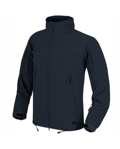 KURTKA HELIKON COUGAR QSA TM + HID TM - SOFT SHELL WINDBLOCKER NAVY BLUE