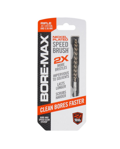 Real Avid - Szczotka do czyszczenia broni Bore-Max Speed Brush - .22/.223/5,56 mm - AVBMSB223