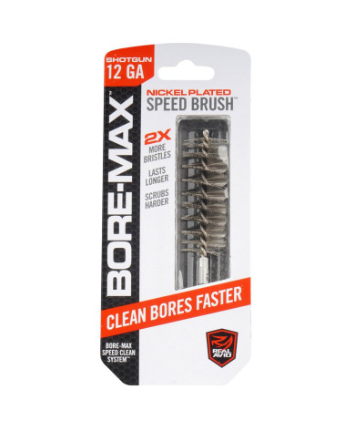 Real Avid - Szczotka do czyszczenia broni Bore-Max Speed Brush - 12 GA - AVBMSB12G