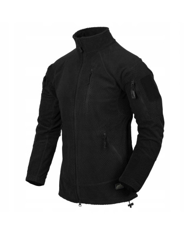 BLUZA HELIKON ALPHA TACTICAL GRID FLEECE CZARNA XL/REGULAR BL-ALT-FG-01-B06