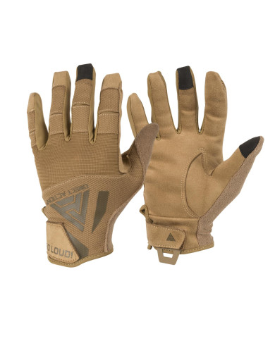 RĘKAWICZKI HELIKON DIRECT ACTION HARD GLOVES POLYESTER BLEND COYOTE BROWN XL GL-HARD-PES-CBR-B06