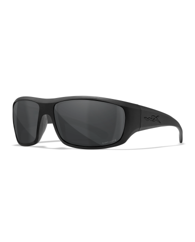 Okulary WX OMEGA Capt Pol Smoke Grey Matte Black Frame