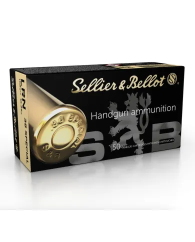 Amunicja S&B, kaliber .38 Special -LRN 10,25G