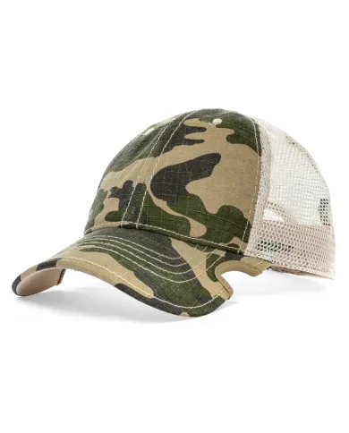 CZAPKA Notch Classic Adjustable Camo Ponytail Blank - Terra/Aviator Notch - One Size