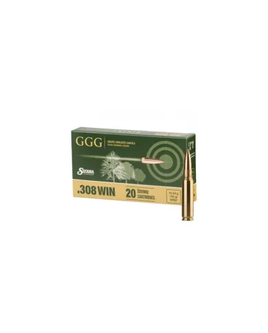 Amunicja kulowa GGG 308win HPBT 190GRN/12,31G SIERRA