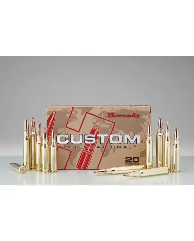 Amunicja kulowa HORNADY 8x57JS SP Int. 195gr/12,6g