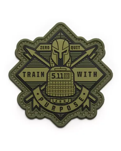 PATCH 5.11 TRAIN WITH PURPOSE PATCH 194 GREEN 1 SZ