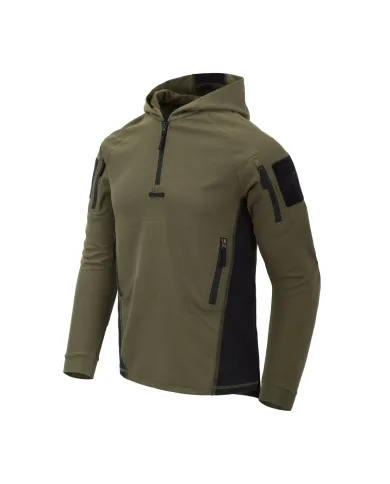 BLUZA HELIKON RANGE HOODIE TOPCOOL OLIVE GREEN/BLACK