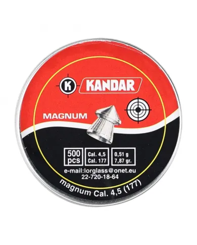 Śrut diabolo Kandar Magnum 4,5/500 molet