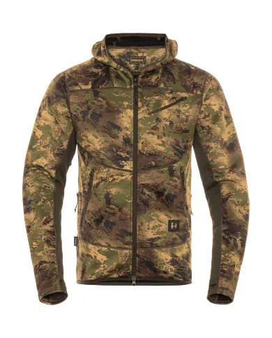 Bluza Harkila Deer Stalker camo fleece hoodie AXIS MSP Forest Green