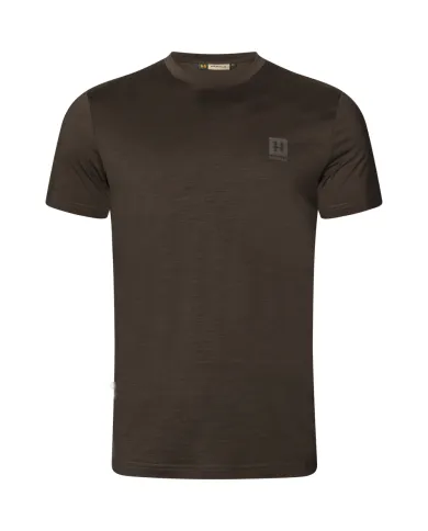 Bielizna Termo HARKILA Base All Season S/S t-shirt Shadow brown