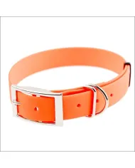 Obroża 4WILD Wodoodporna 25mm Neonowa Pomarańcz 28-38 CM