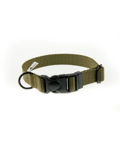 OBROŻA 4WILD Z TAŚMY 25MM KHAKI 37-57CM