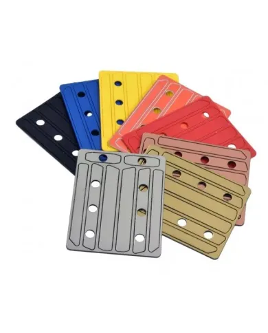 NAKLEJKI DOUBLE ALPHA-XI POUCH INLAY SET - RED