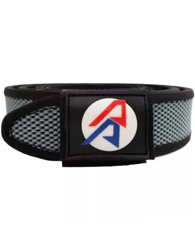PAS IPSC DOUBLE ALPHA PREMIUM BELT SILVER 40