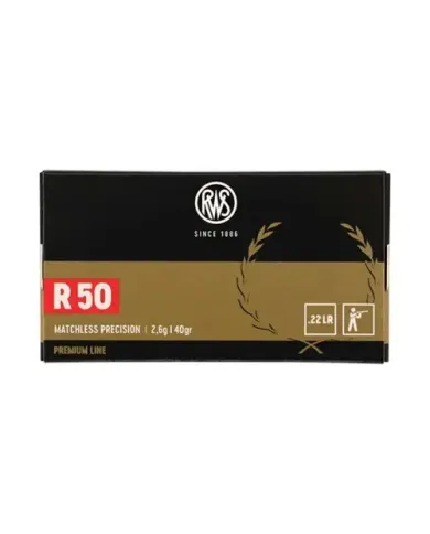 Amunicja RWS kal. .22LR LFB R50 Matchless Precision 2,6g/40gr