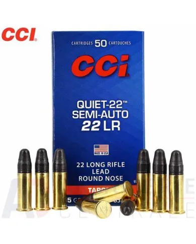 Amunicja bocznego zapłonu CCI .22LR CCI Quiet-22 Subsonic 45 gr 2,9g