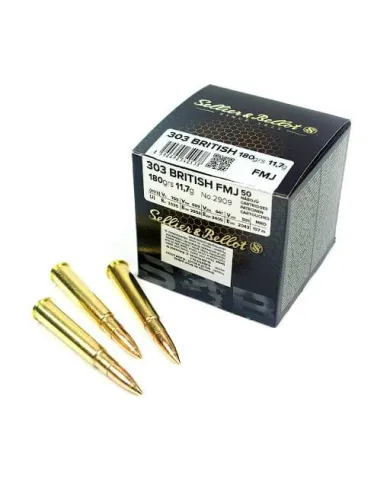 Amunicja S&B, kaliber 303 BRITISH FMJ 11,7g