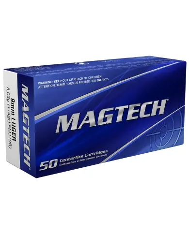 Amunicja kulowa Magtech 9x19 FMJ 8g