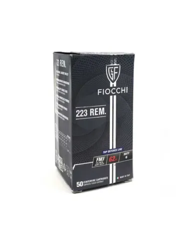 Amunicja kulowa Fiocchi kal. 223Rem L.E. FMJ 62gr