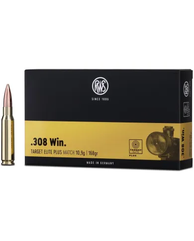 Amunicja kulowa RWS .308Win Target Elite Plus 10g/154grs