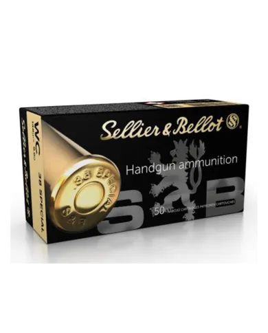 Amunicja S&B, kaliber .38 Special  - WC 9,6g/148grs