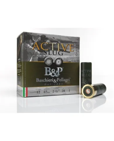 Amunicja śrutowa B&P 12/65 Active SLUG Practical Shooting 28g