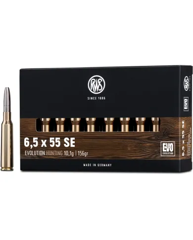Amunicja kulowa RWS 6,5x55 EVO 10,1G