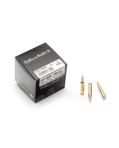 Amunicja S&B, kaliber 223Rem. FMJ 3,6g (100szt)
