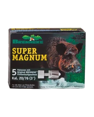 Amunicja Brenneke kal. 20/76 SuperMagnum 28,4g