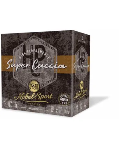 Amunicja myśliwska NOBEL 12/70 SUPER CACCIA MIX 38G 3/5