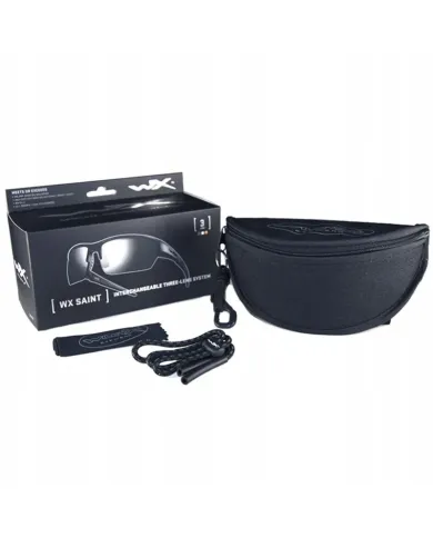 Okulary WX SAINT Grey/Clear/Light Rust Matte Black Frame Okulary WX SAINT Grey/Clear/Light Rust Matte Black Frame