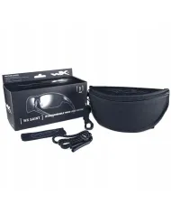 Okulary WX SAINT Grey/Clear/Light Rust Matte Black Frame