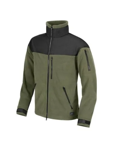 BLUZA HELIKON CLASSIC ARMY FLEECE OLIVE GREEN/BLACK