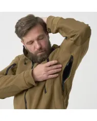 BLUZA HELIKON PATRIOT DOUBLE FLEECE COYOTE