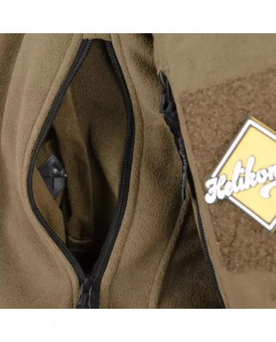 BLUZA HELIKON LIBERTY DOUBLE FLEECE CZARNA