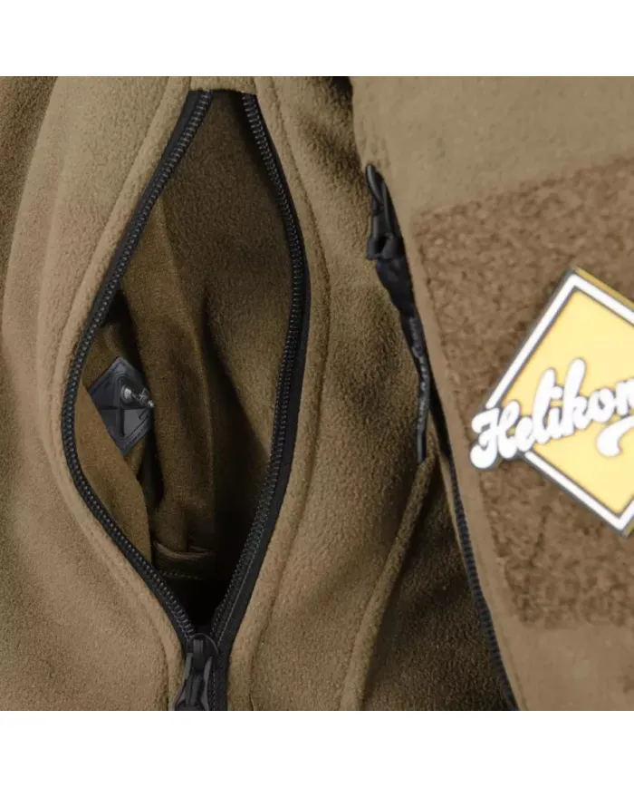 BLUZA HELIKON LIBERTY DOUBLE FLEECE CZARNA