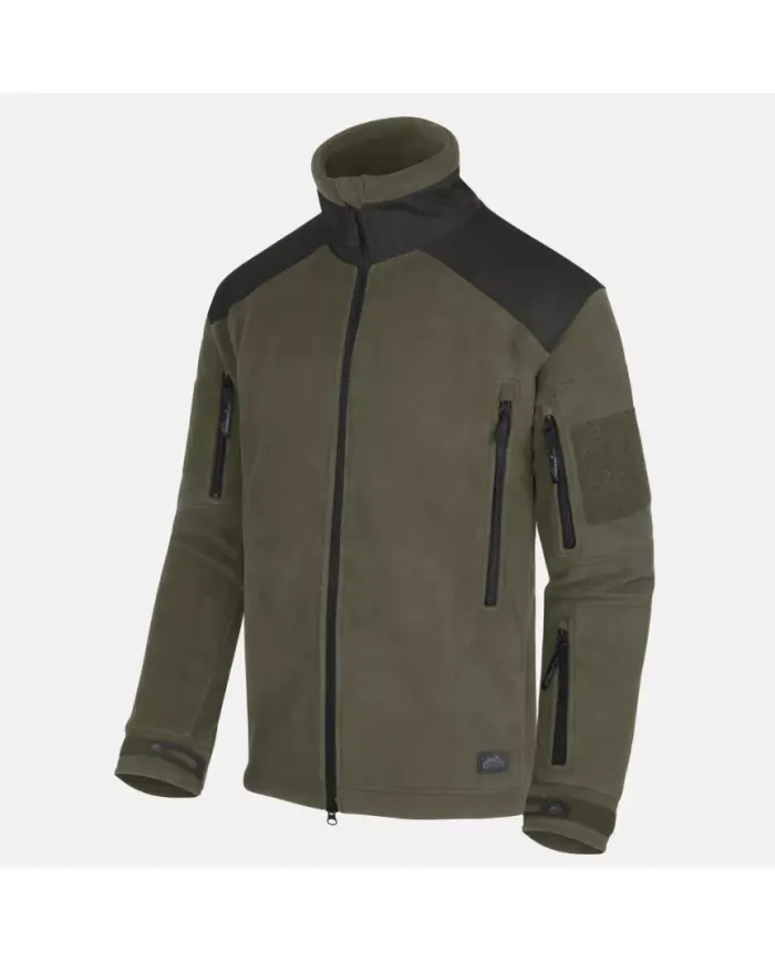 Bluza Helikon Liberty Double Fleece Olive Green/czarna