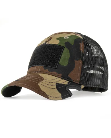 CZAPKA Notch Classic Adjustable M81 Woodland Operator - Terra/Aviator Notch