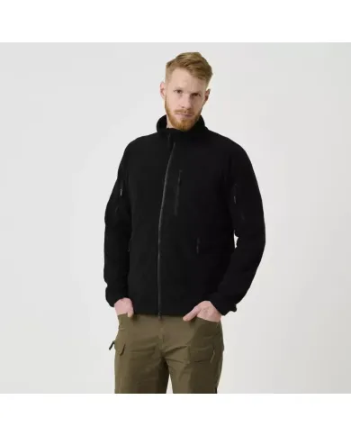 BLUZA HELIKON ALPHA TACTICAL GRID FLEECE CZARNA