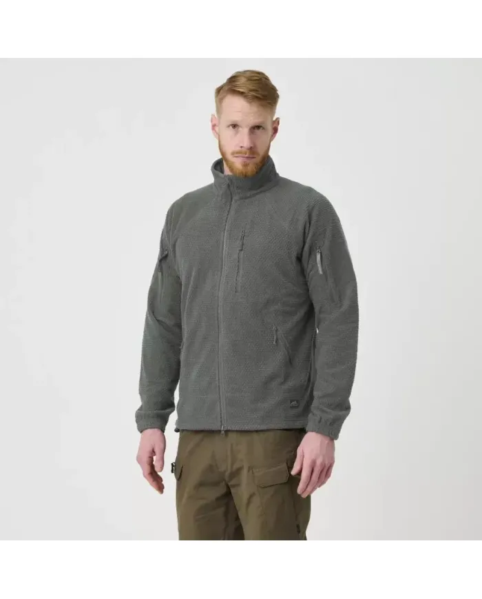 BLUZA HELIKON ALPHA TACTICAL GRID FLEECE FOLIAGE GREEN