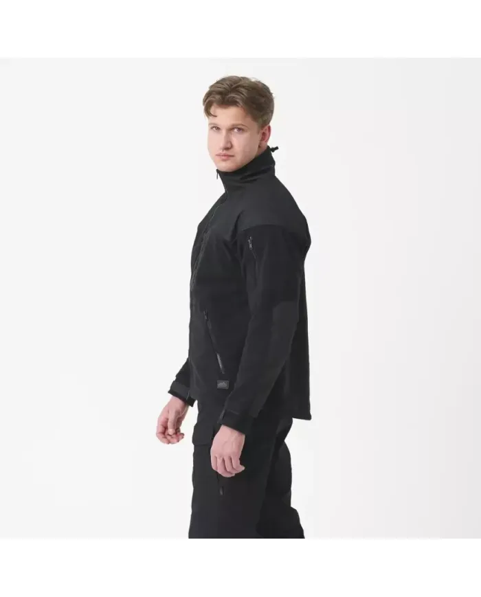 BLUZA HELIKON CLASSIC ARMY FLEECE CZARNY