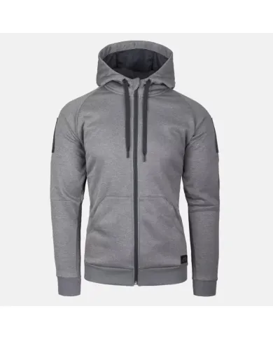 BLUZA HELIKON URBAN TACTICAL HOODIE (FULL ZIP) MELANGE GREY